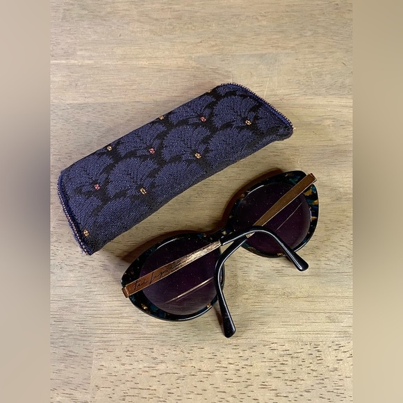 Ted Lapidus Sunglasses TL 219‎ BM COL6678(Case Included) Cat Eye - Picture 2 of 10